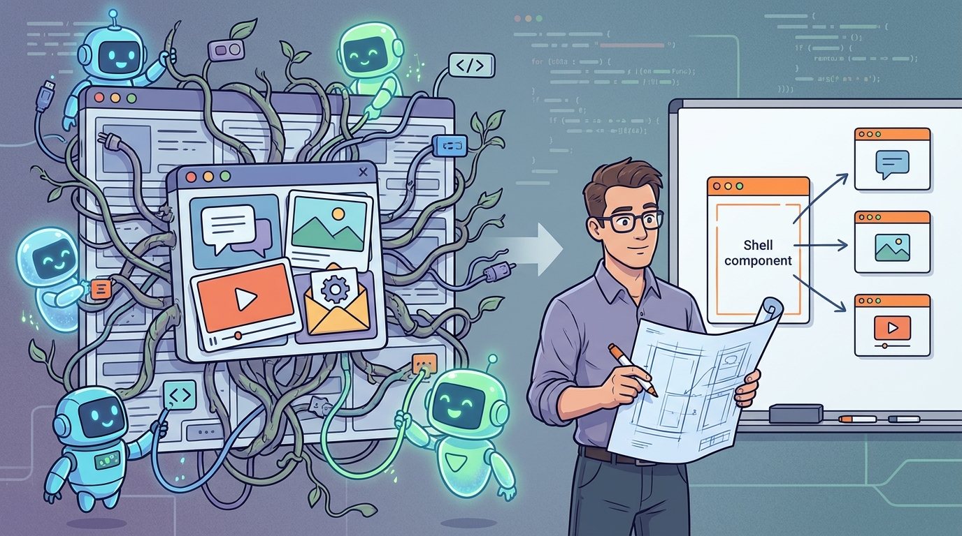 La IA no refactorizará tu Web Component