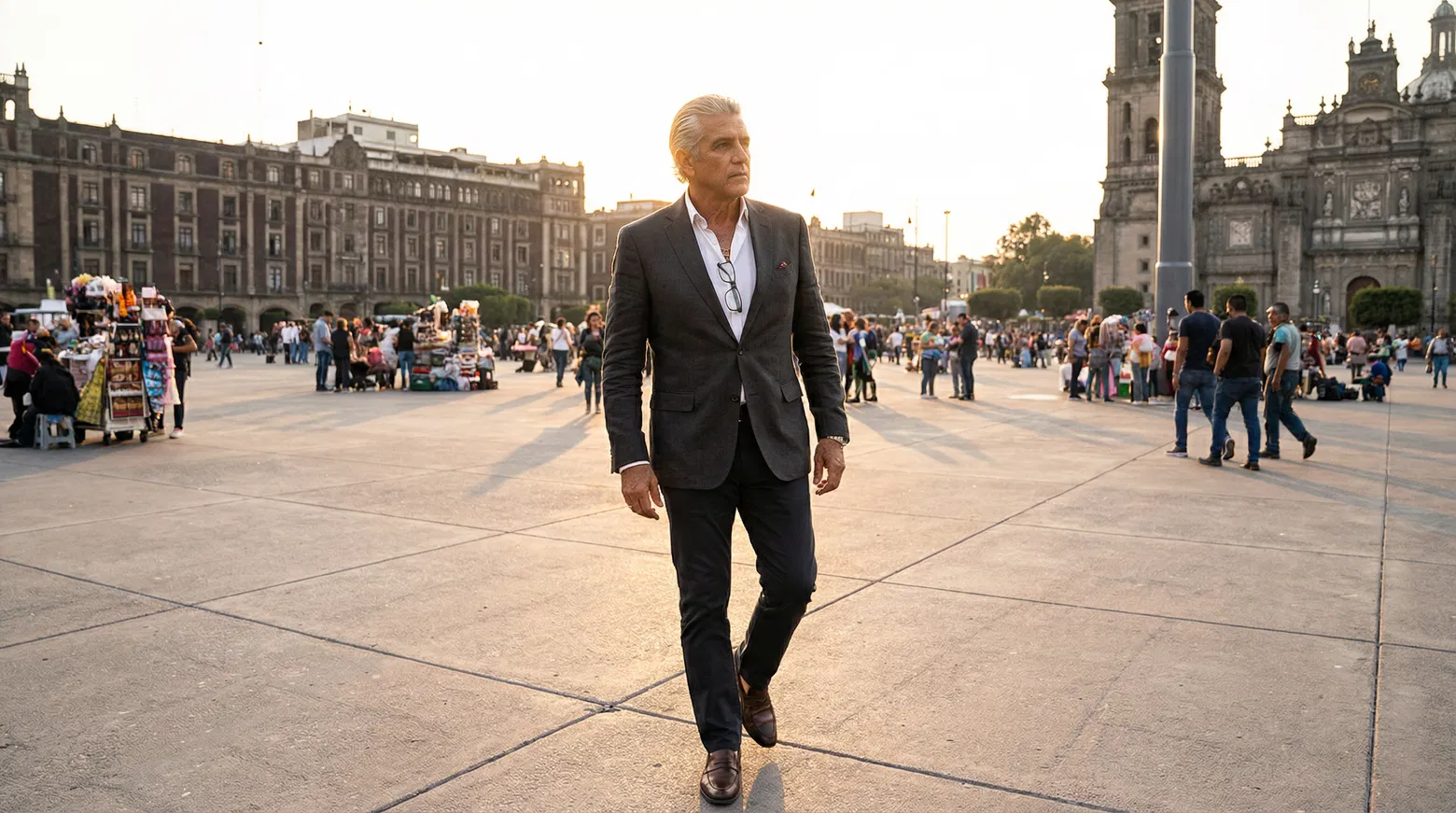 Don Rodrigo en el Zócalo