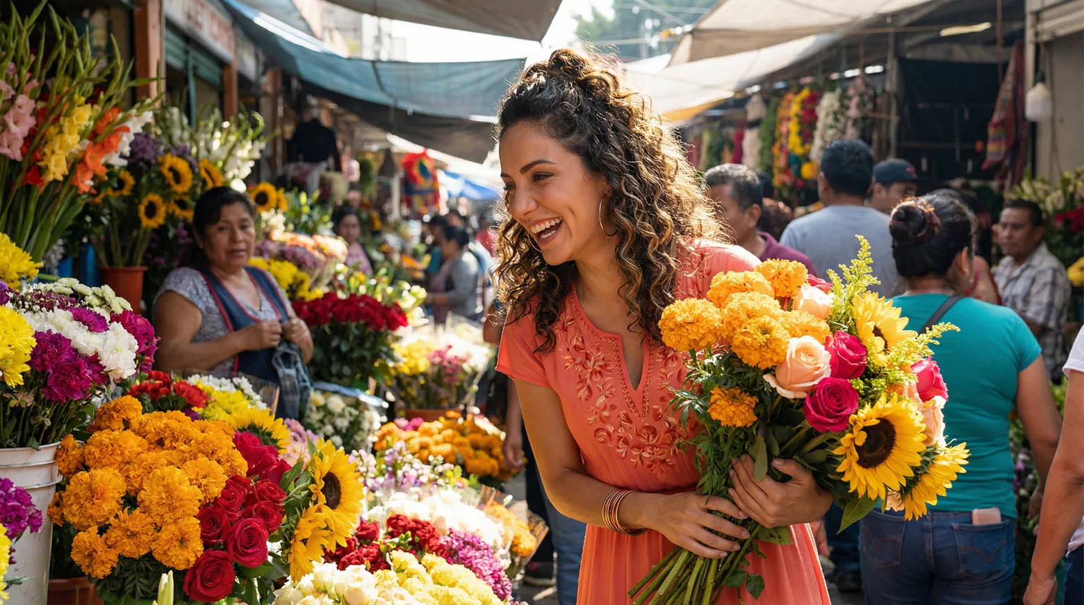Marisol en el mercado