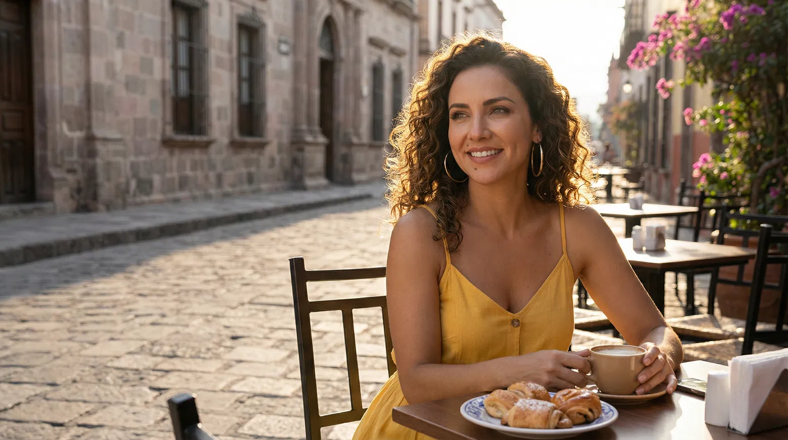 Marisol en café