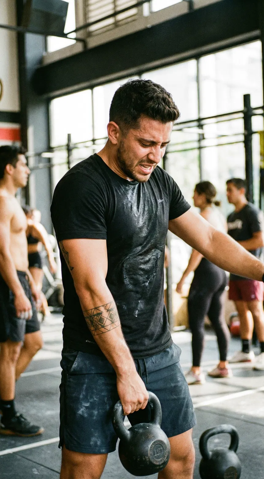 Seba en gimnasio