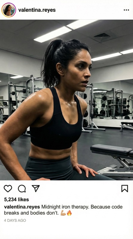 Publicación de Instagram del personaje
