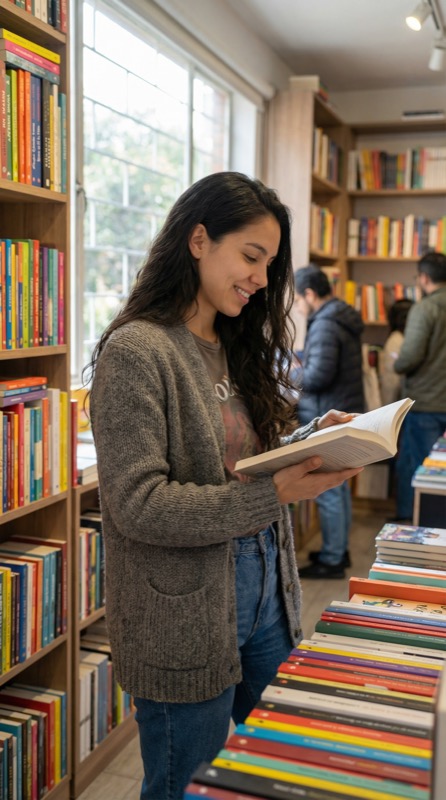 Camila Torres detrás de cámaras