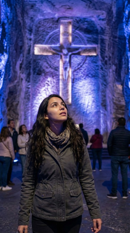 Camila Torres detrás de cámaras