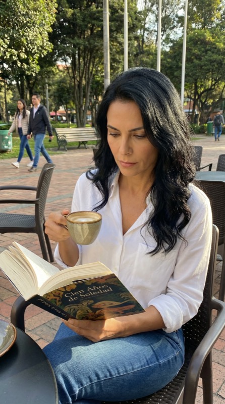 Mariana Ríos detrás de cámaras
