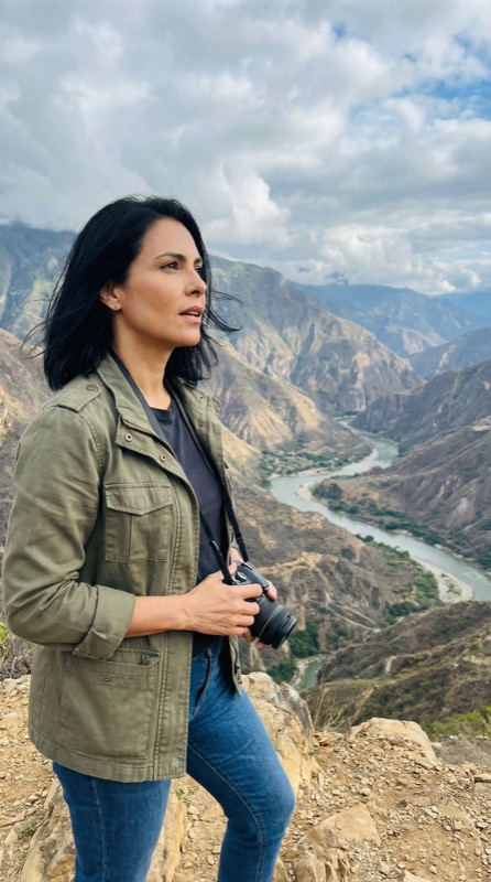 Mariana Ríos detrás de cámaras