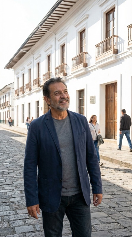 Ricardo Bermúdez detrás de cámaras