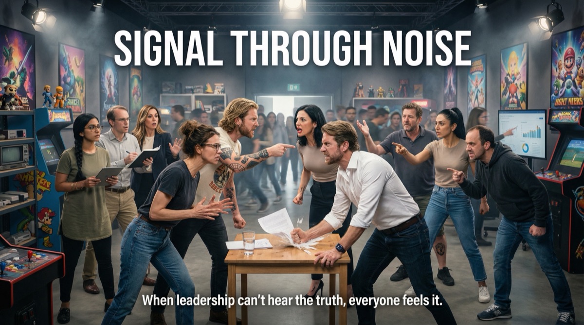 Signal Through Noise — Cortando el Caos Organizacional